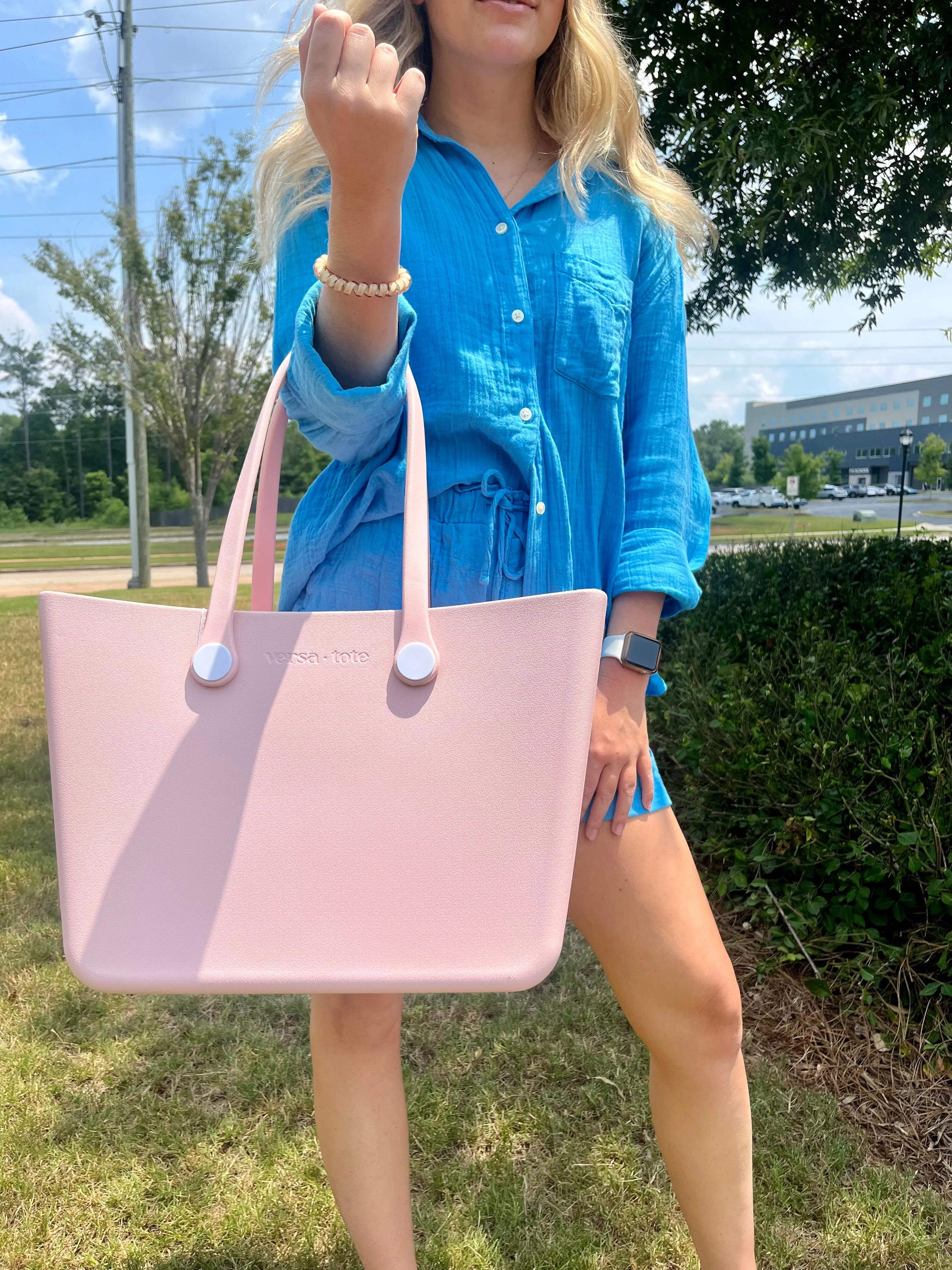 Versa Tote - Large Light Pink