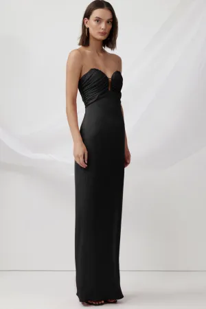 Vespa Gown in Black by Lexi - RENTAL