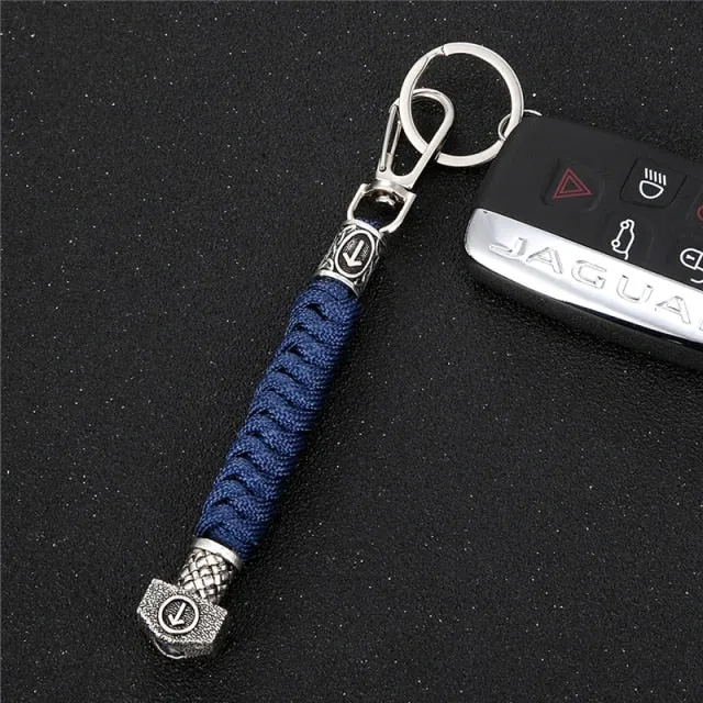 Viking Paracord Strength Amulet Keychain