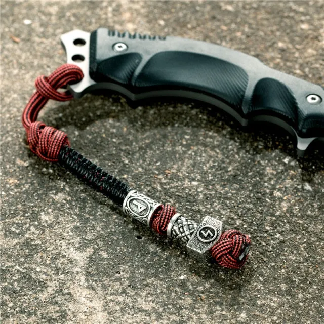 Viking Paracord Strength Amulet Keychain
