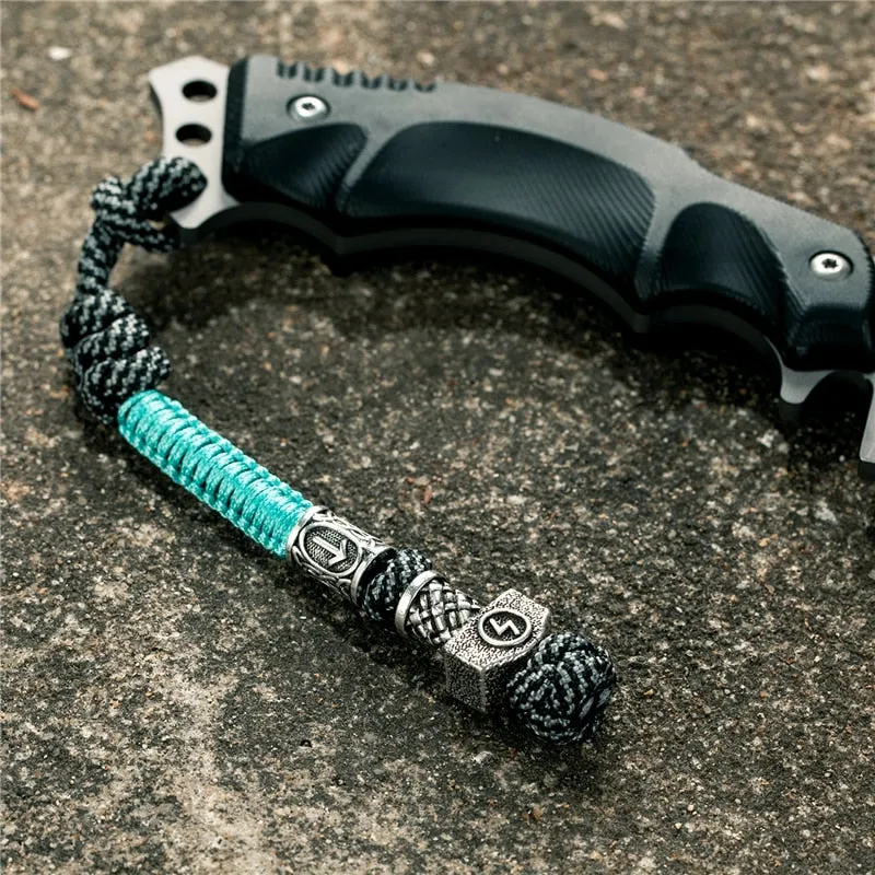 Viking Paracord Strength Amulet Keychain