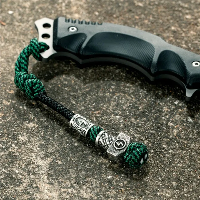 Viking Paracord Strength Amulet Keychain