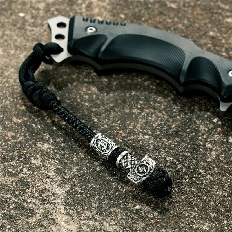 Viking Paracord Strength Amulet Keychain