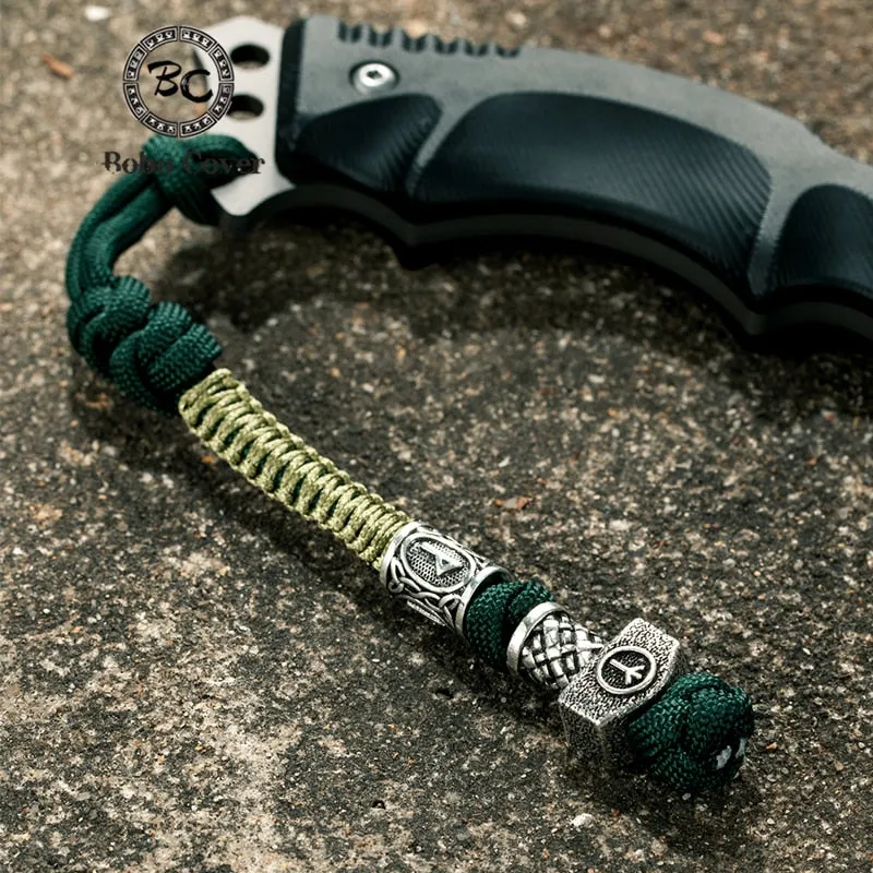 Viking Paracord Strength Amulet Keychain