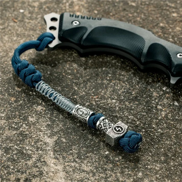 Viking Paracord Strength Amulet Keychain