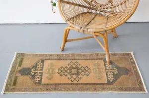 Vintage Mini Turkish Rug