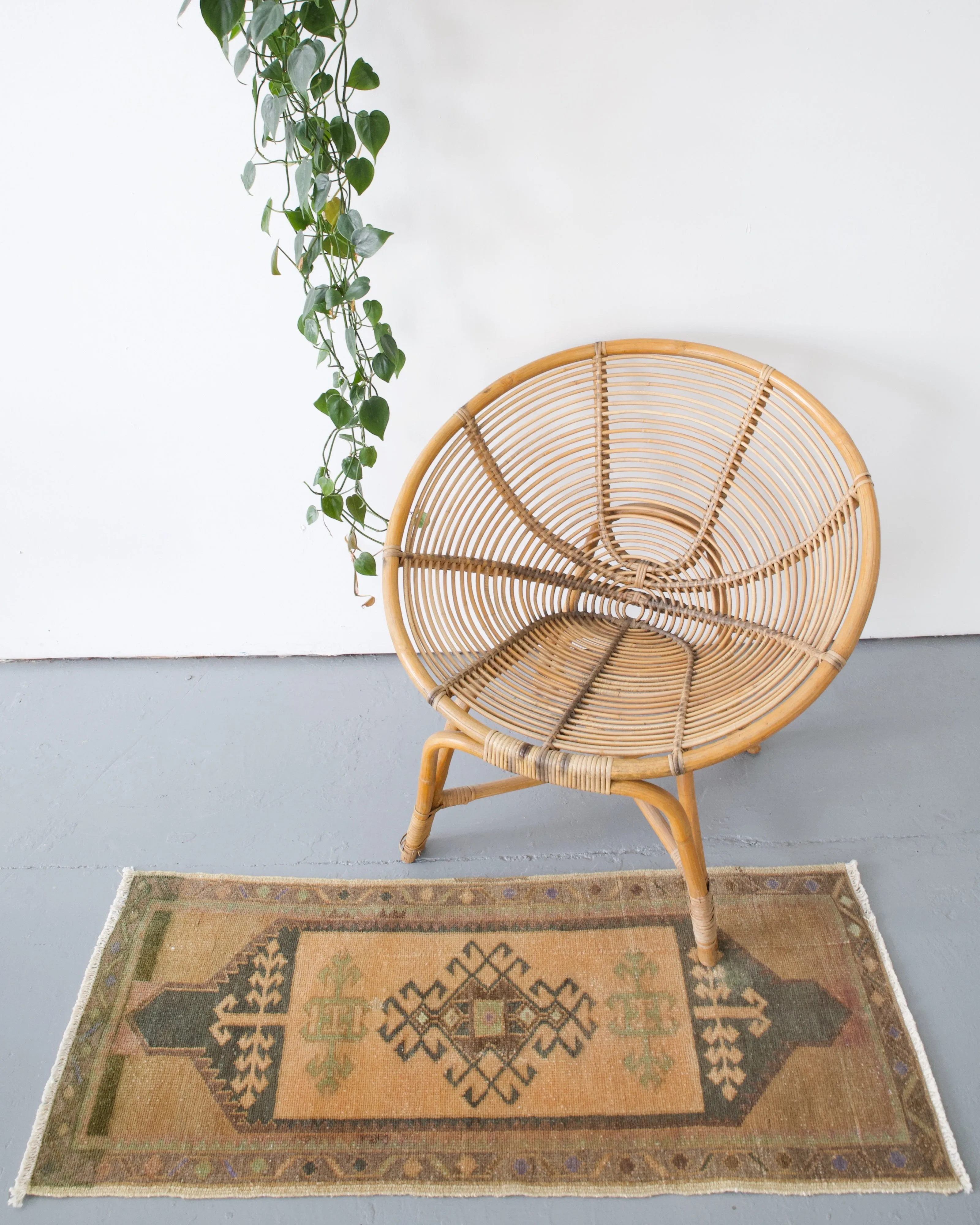 Vintage Mini Turkish Rug
