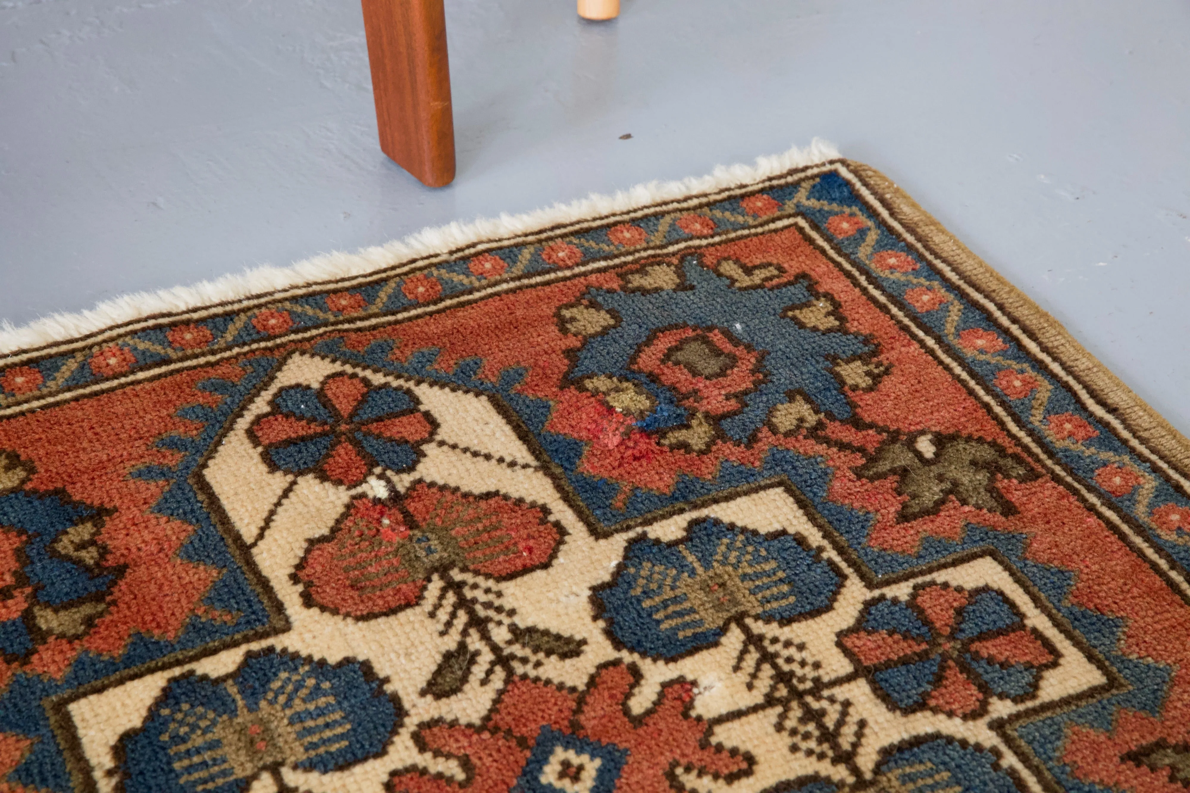 Vintage Mini Turkish Rug