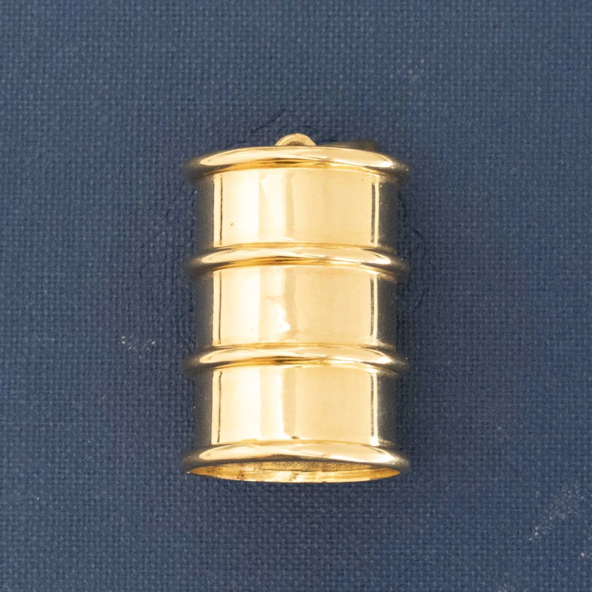 Vintage Oil Can Pendant, French