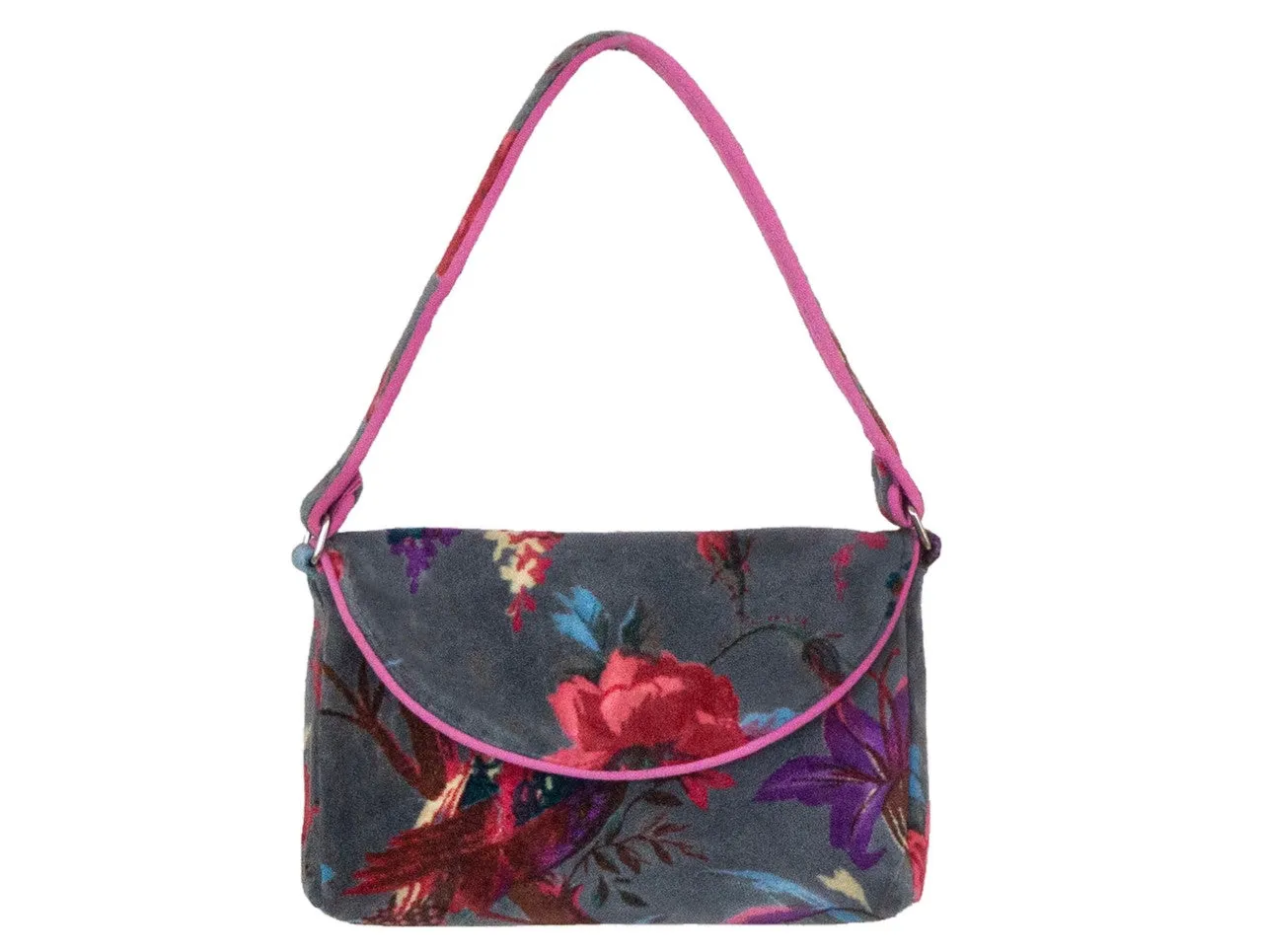 Vintage Paradise Printed Handbag