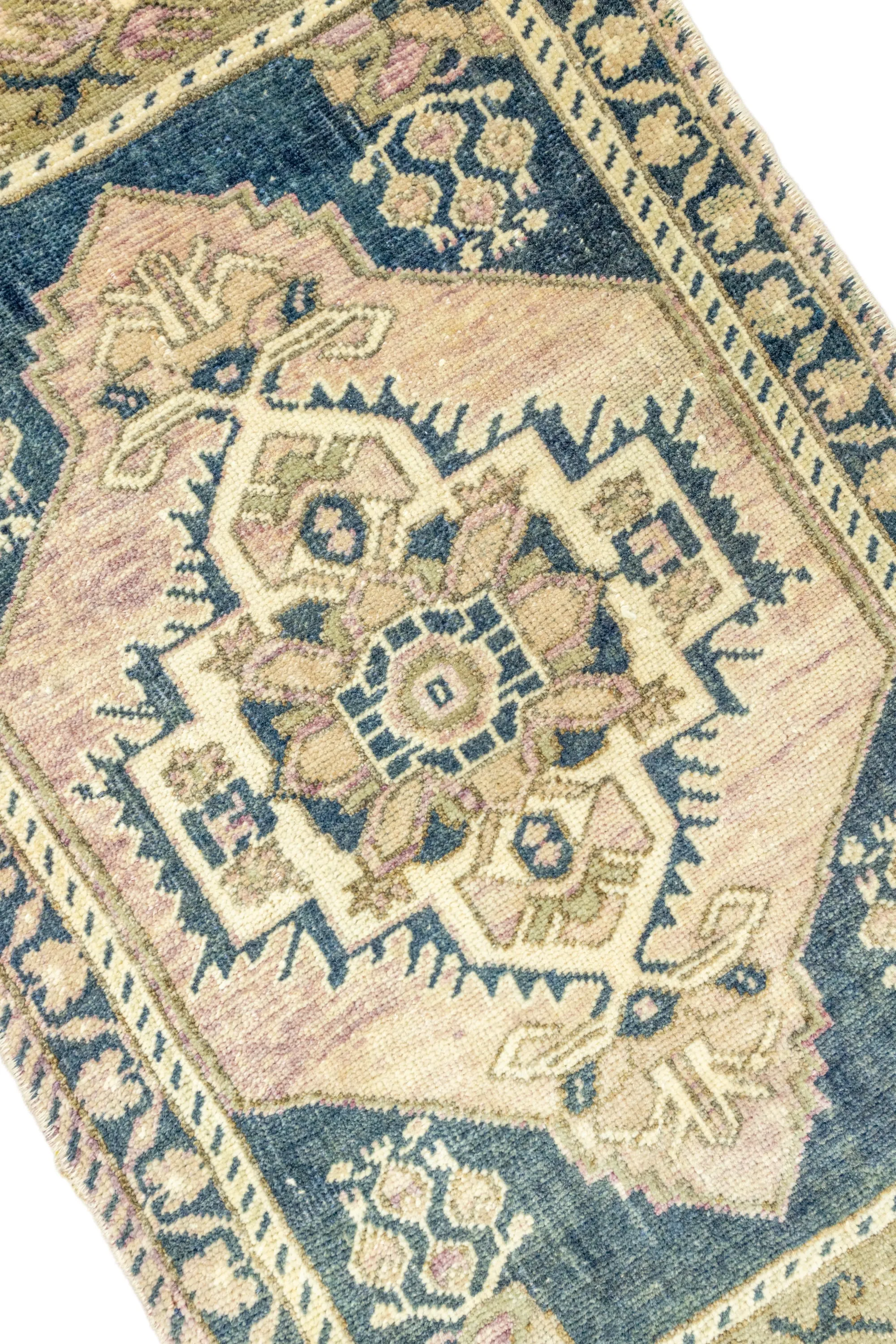 Vintage Turkish Mini Rug No. 676 | 1'10 x 3'1