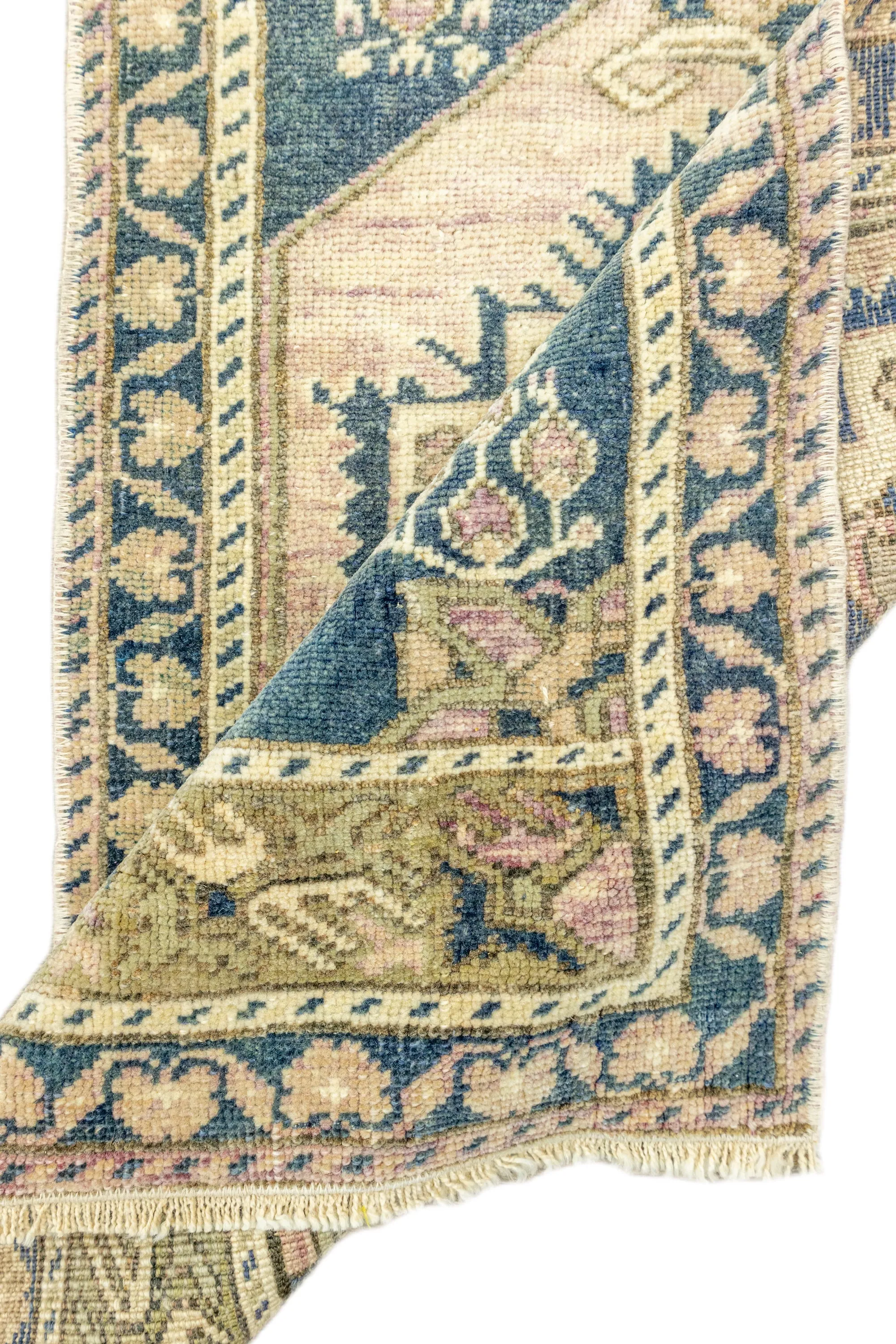 Vintage Turkish Mini Rug No. 676 | 1'10 x 3'1