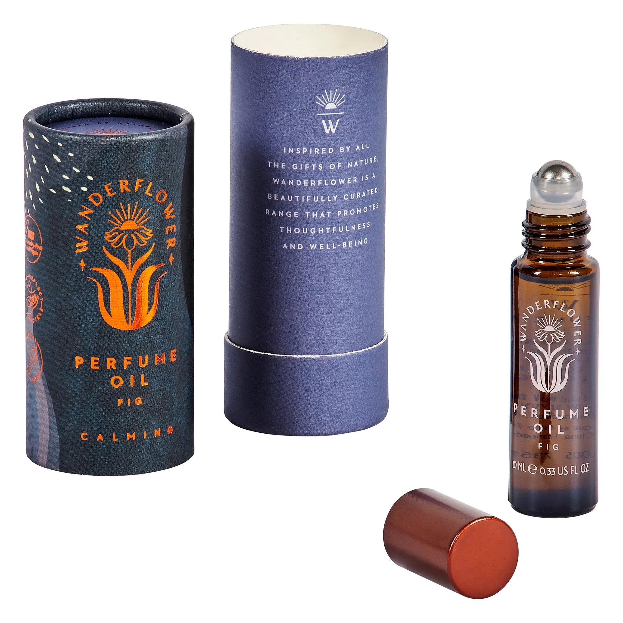 Wanderflower Calming Roll-on Perfume - Fig