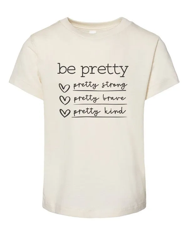 White Be Pretty Top - Mini Beauties