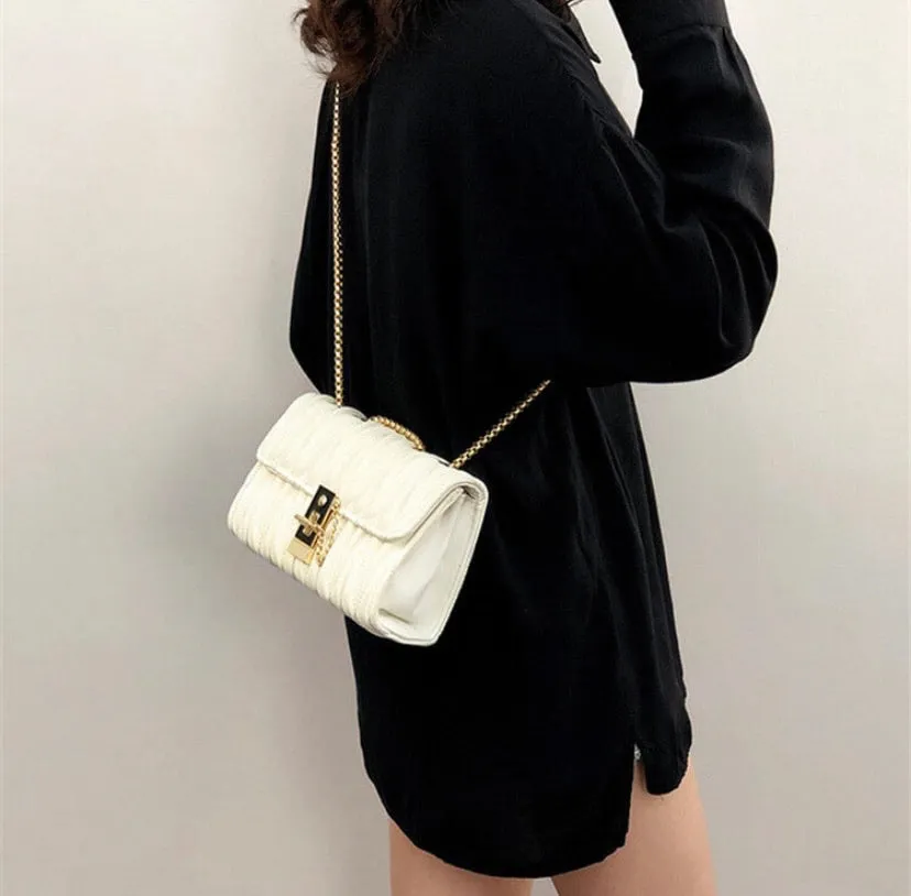 White Fashion Crossbody Bag