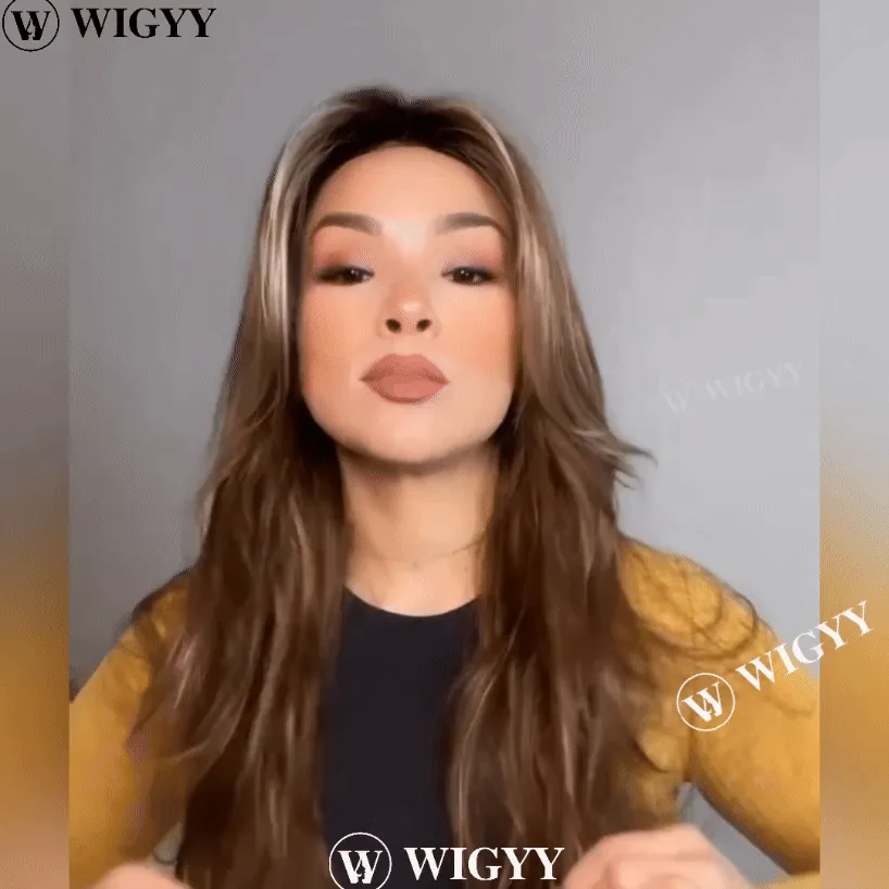 Wigyy Long Straight Elegant Wig