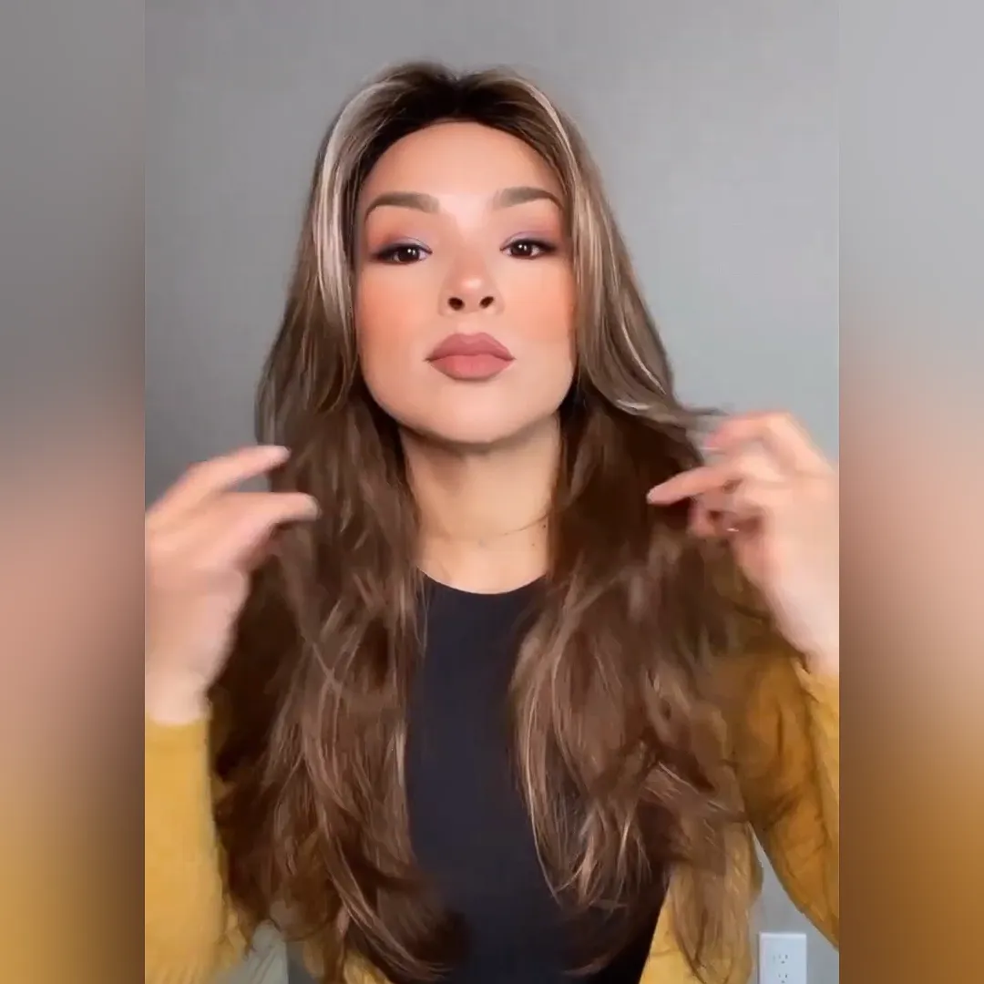 Wigyy Long Straight Elegant Wig