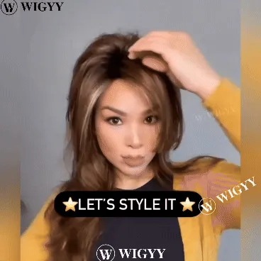 Wigyy Long Straight Elegant Wig