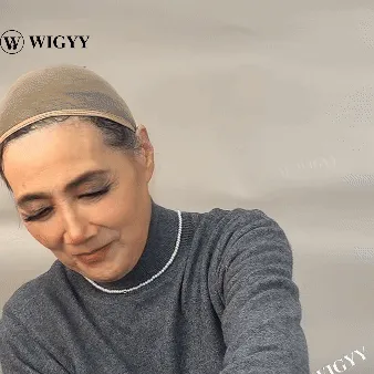 Wigyy Straight Highlighted Daily Use Elegant Wig