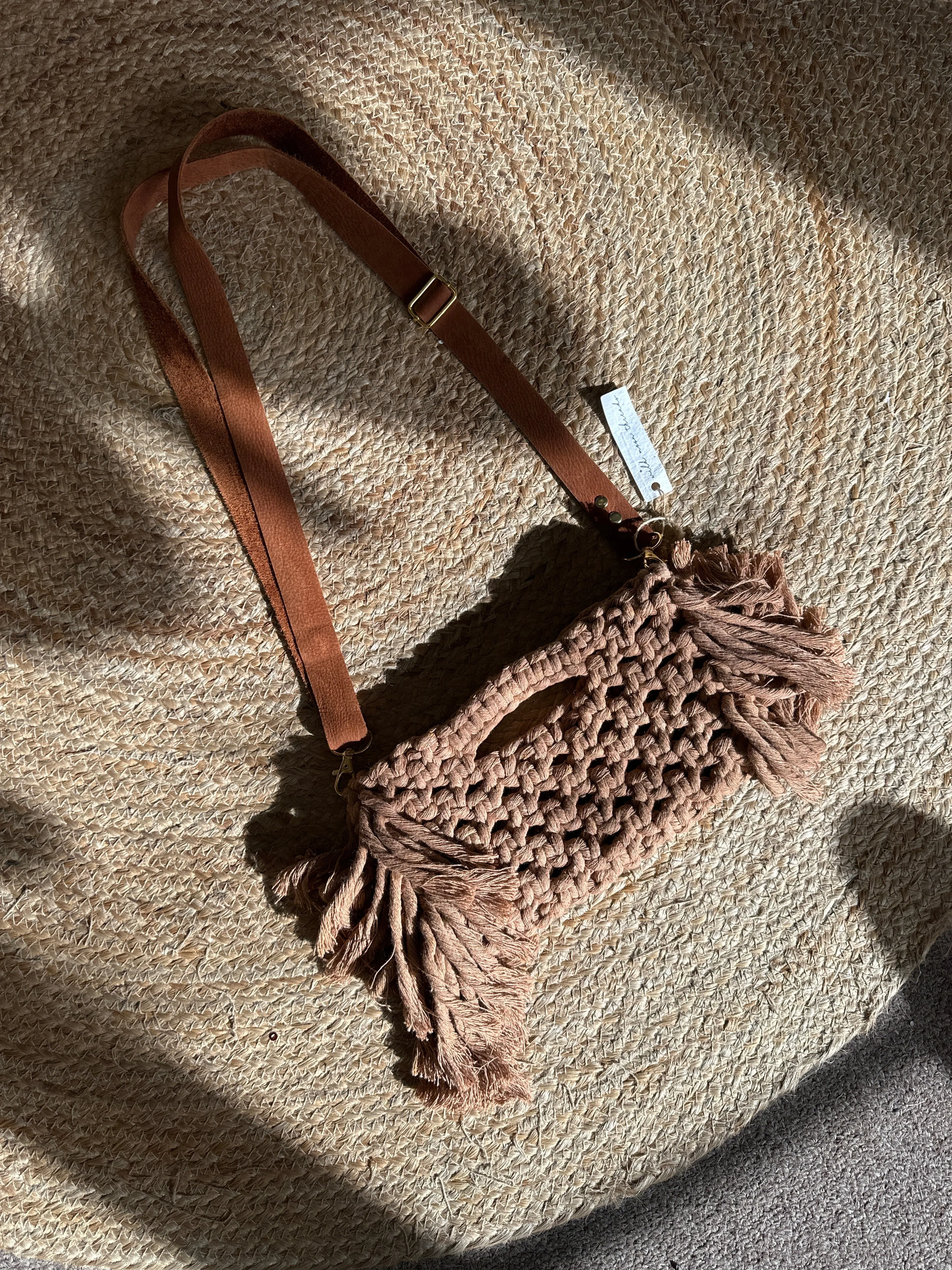 Wildmoon Threads Macrame Crossbody Bag