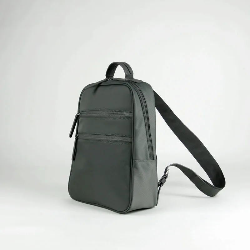 Womens Nylon Backpack Bag Khaki Best Satchel Backpack Nylon School Rucksack for Ladies