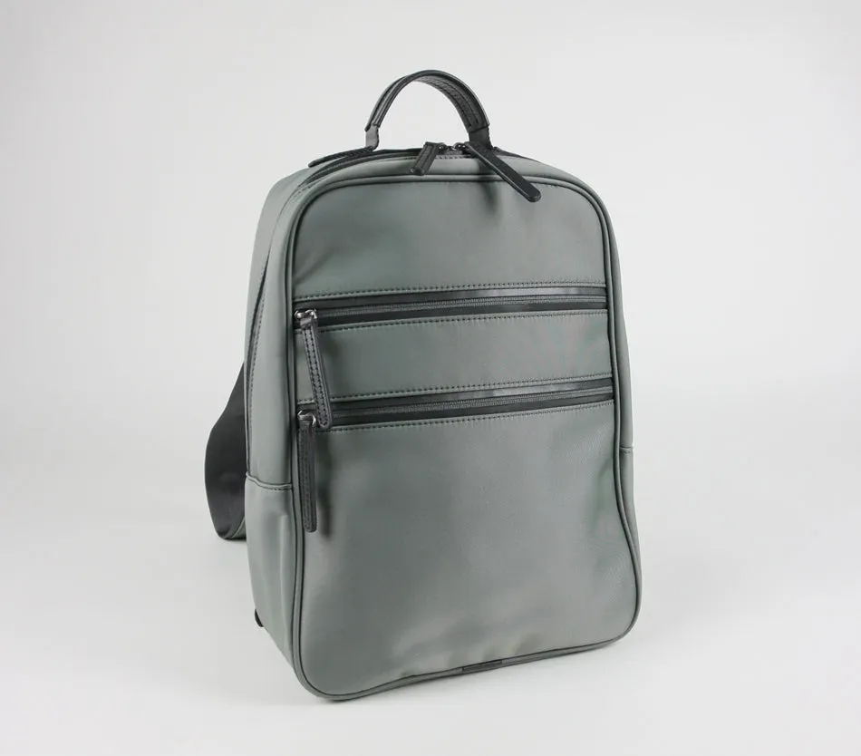 Womens Nylon Backpack Bag Khaki Best Satchel Backpack Nylon School Rucksack for Ladies