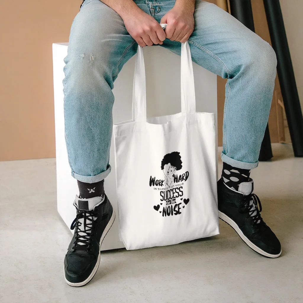 Work Hard / Success / Grind- Women's Cotton Tote Bag
