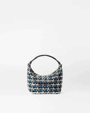 Woven Mini Hobo | Midnight