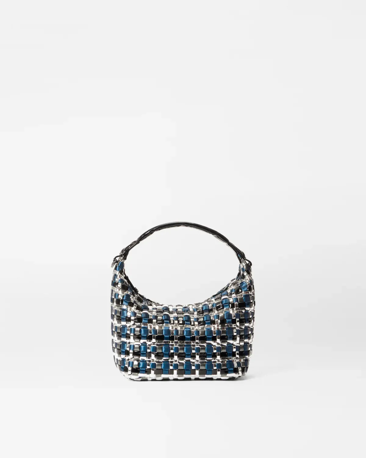 Woven Mini Hobo | Midnight