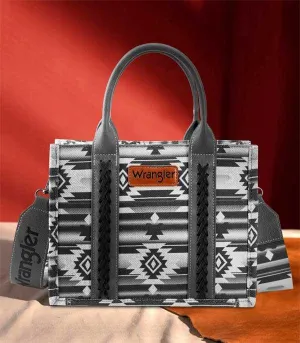 WRANGLER SOUTHWESTERN CROSSBODY TOTE BAG