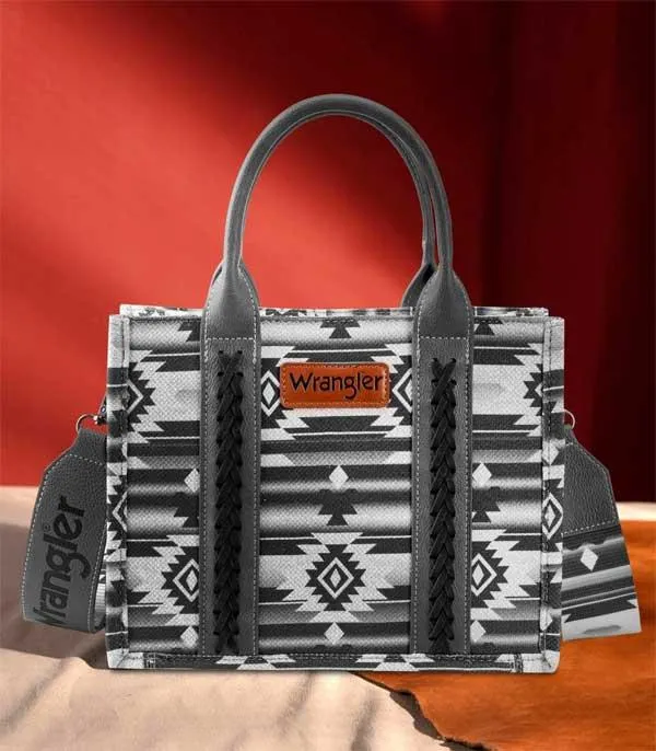 WRANGLER SOUTHWESTERN CROSSBODY TOTE BAG