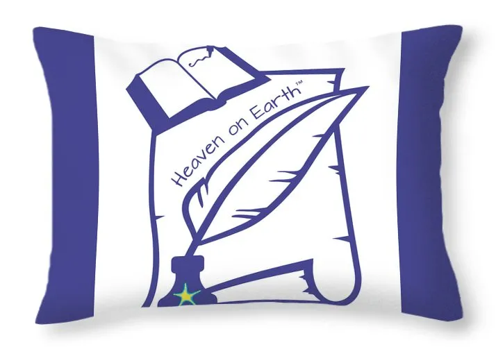 Writer Heaven On Earth - Throw Pillow