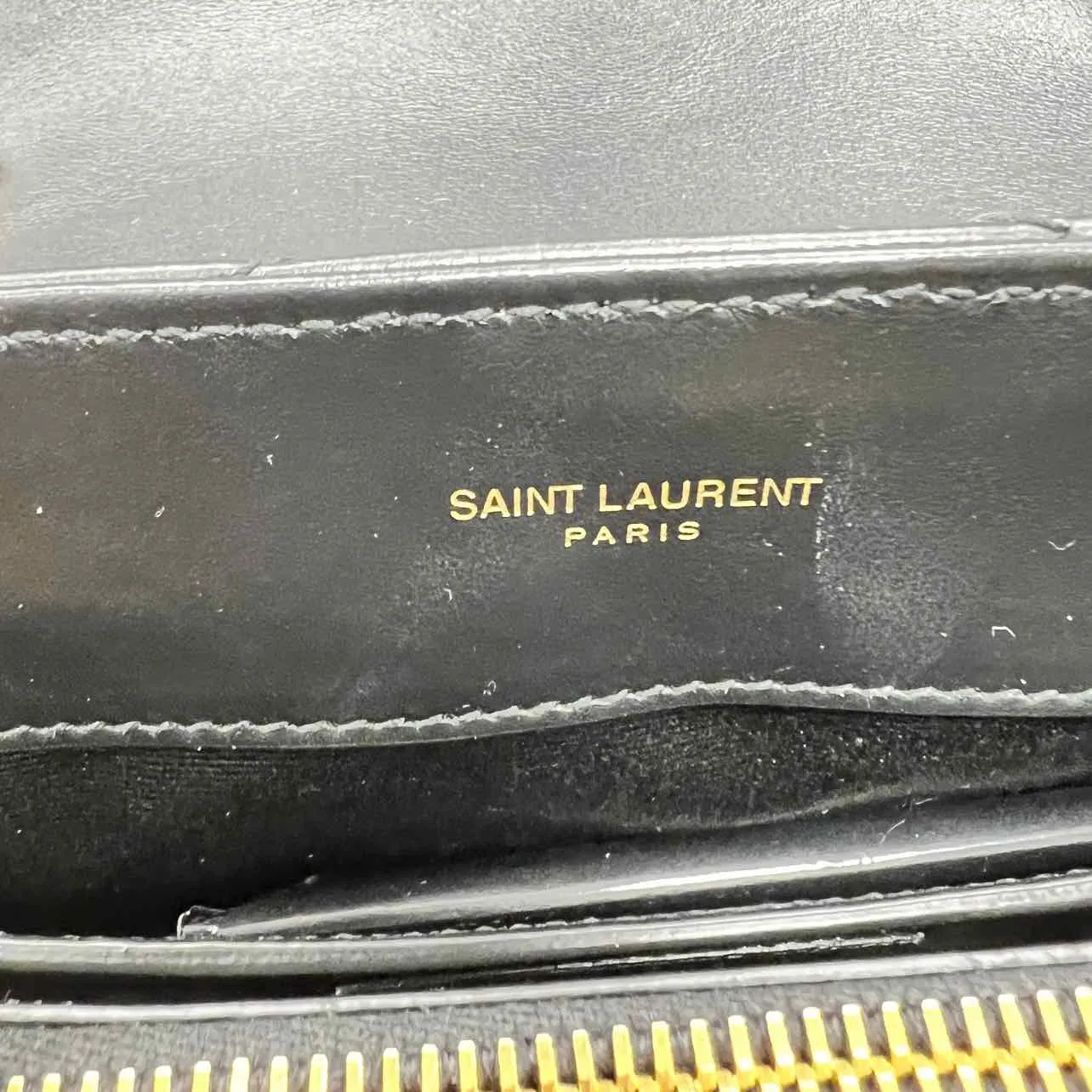 YSL Handbag "LOULOU SMALL" New Black Size Small