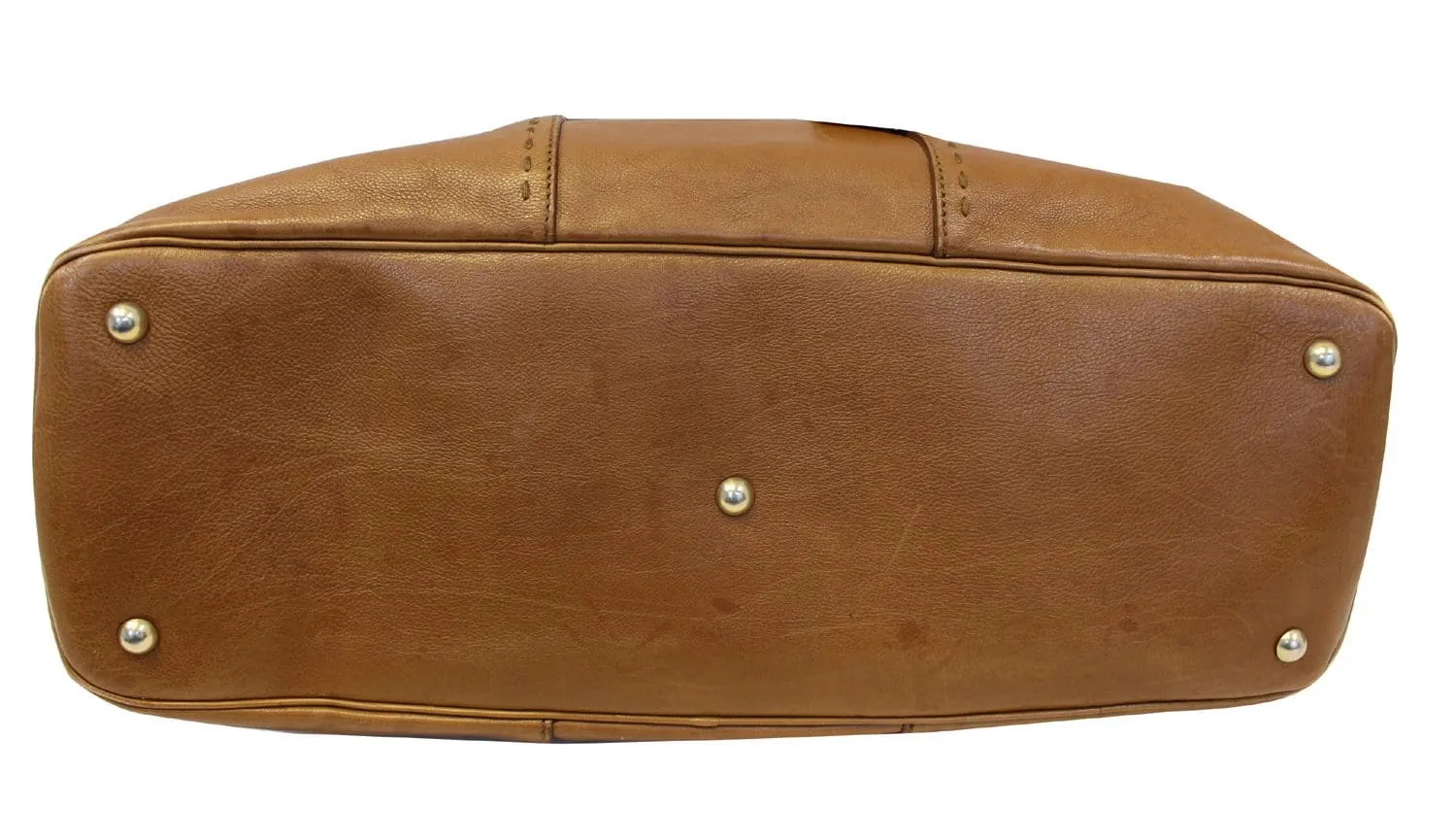Yves Saint Laurent Muse Brown Leather Satchel Bag
