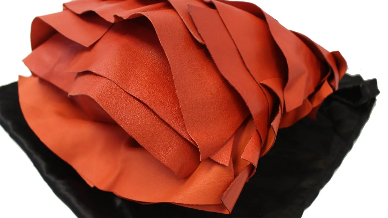 YVES SAINT LAURENT Red Leather St. Tropez Horn Bag - Final Call